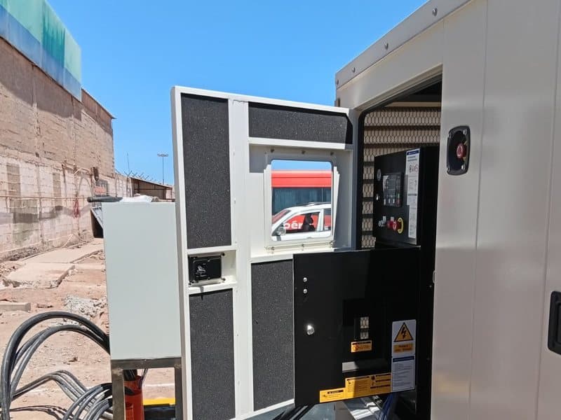 Mantención de grupo electrógeno realizada por CLIMATEC